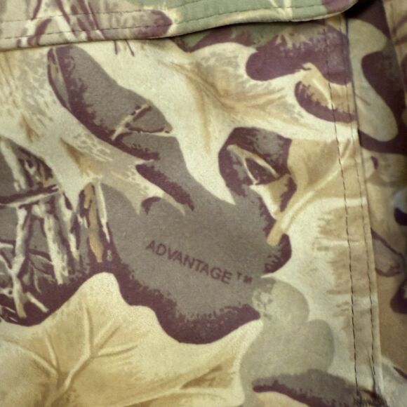 Vtg 10x Advantage Jacket Mens XL Brown Hunting Lined Camouflage Made in USA - Picture 5 of 14